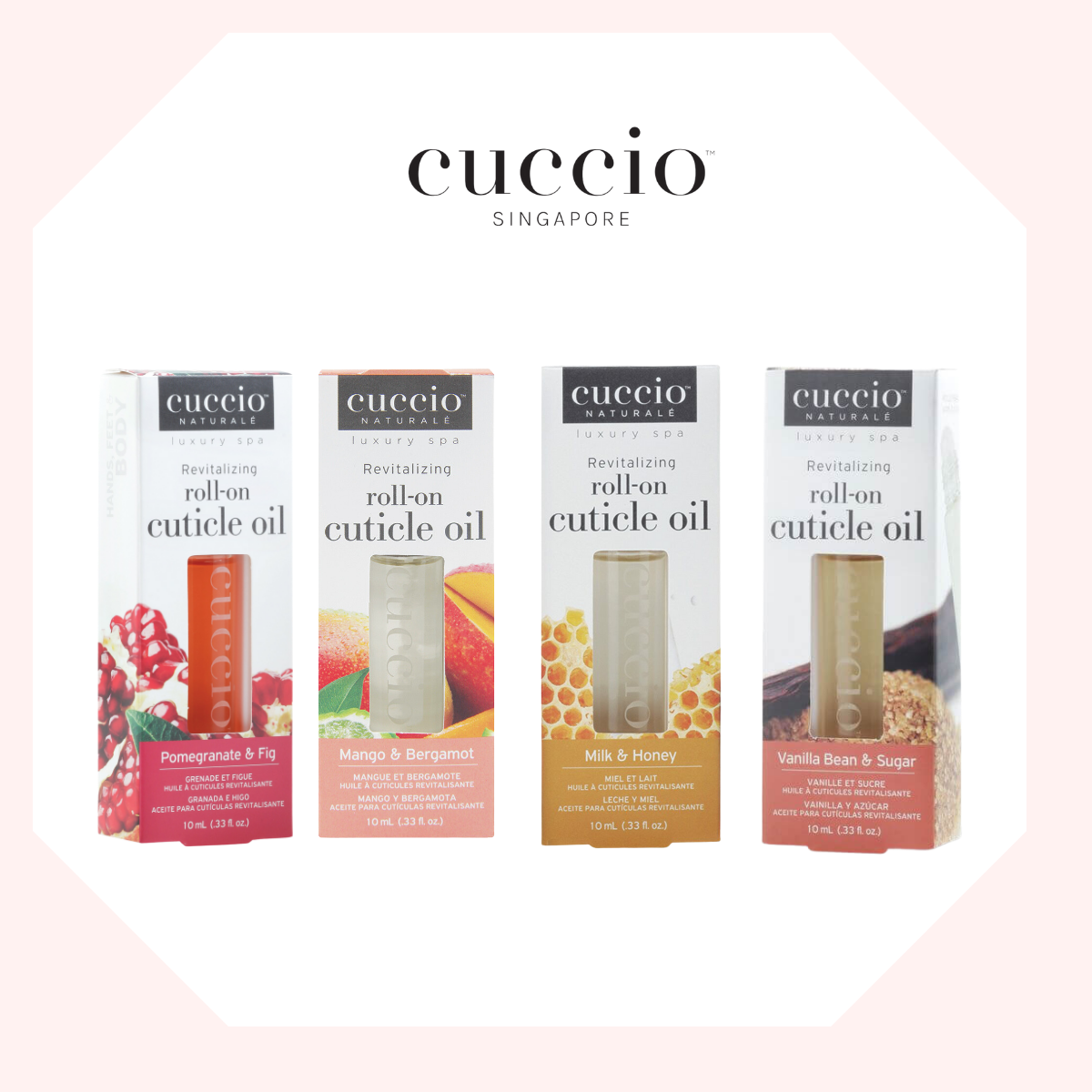 Cuccio Naturale Roll On Cuticle Oil 10ml
