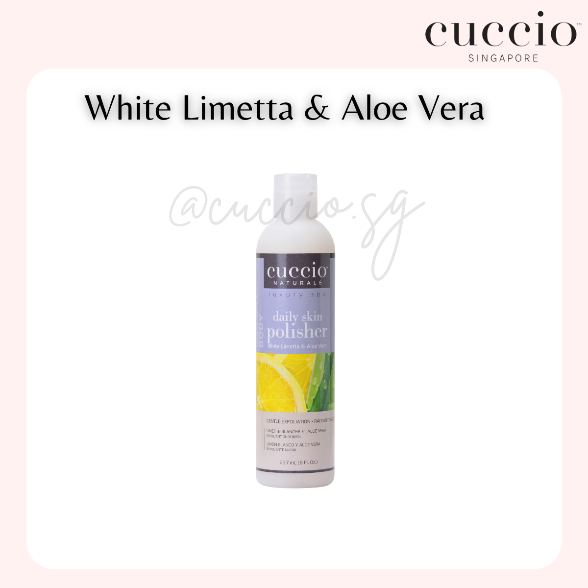 Cuccio Naturale Daily Skin Polisher 237ml