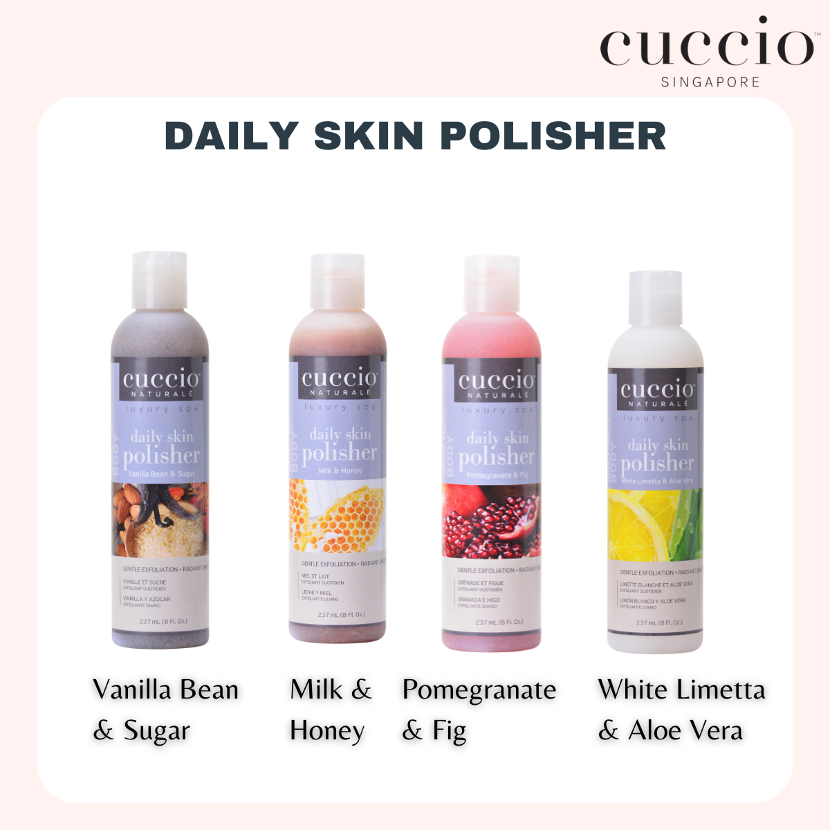 Cuccio Naturale Daily Skin Polisher 237ml