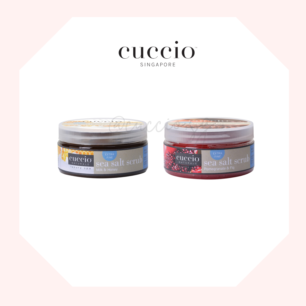 Cuccio Naturale Sea Salt Scrub 8oz