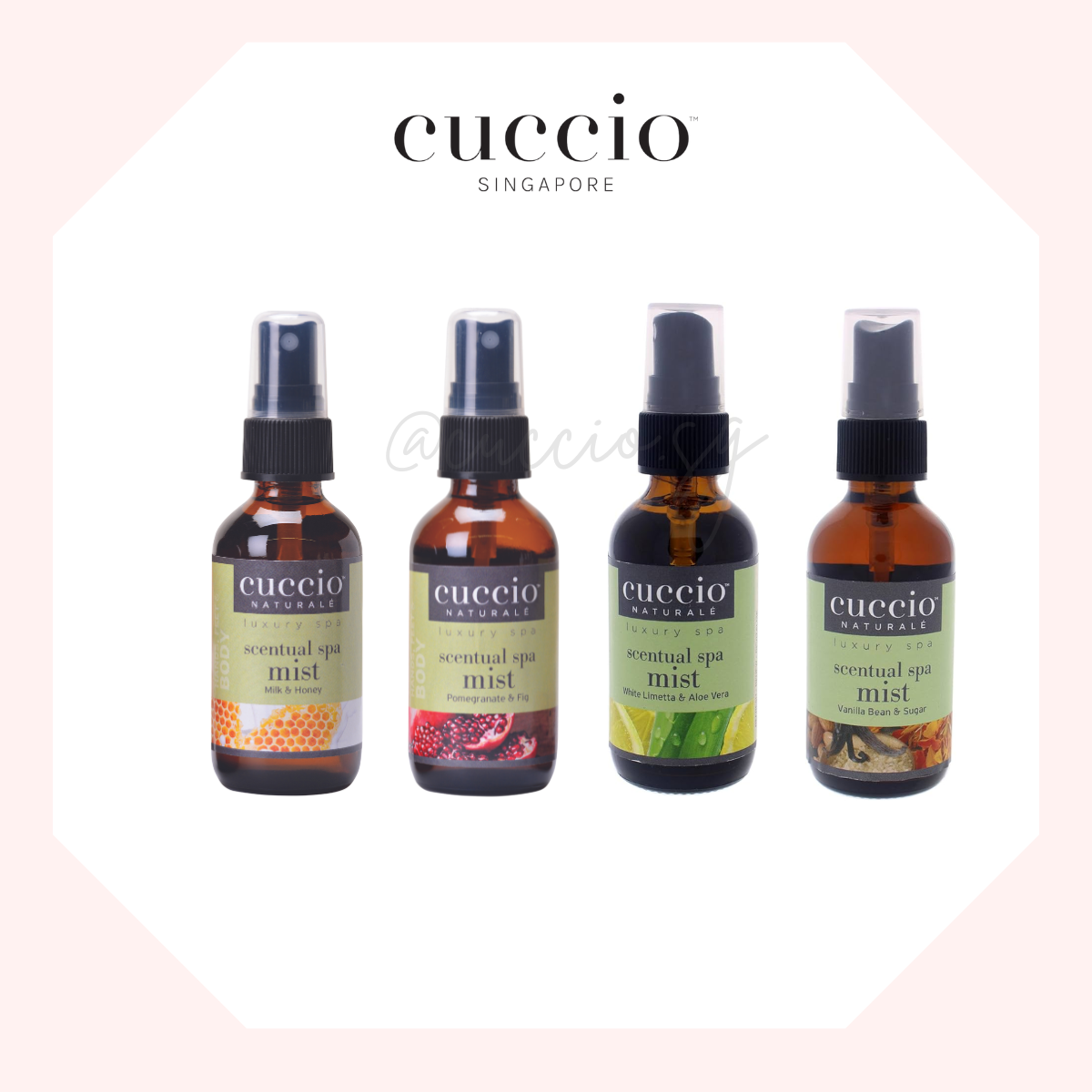 Cuccio Naturale Scentual Spa Mist 60ml