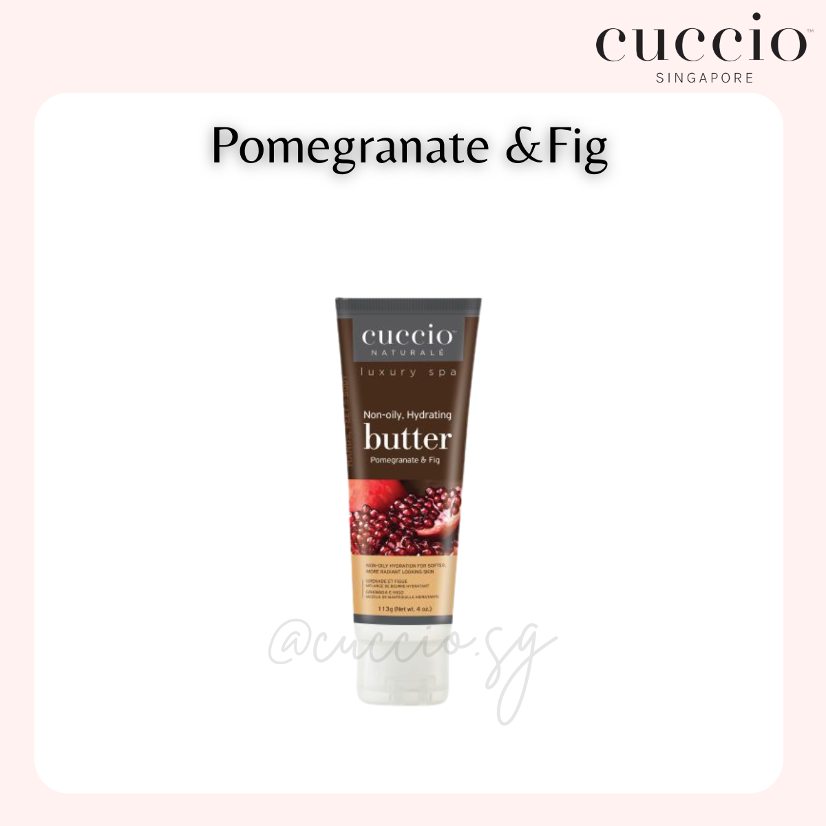 Cuccio Naturale Butter Tube 4oz