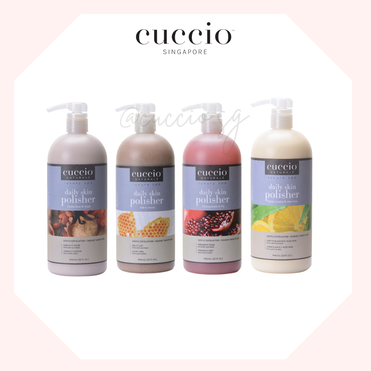 Cuccio Naturale Daily Skin Polisher 946ml