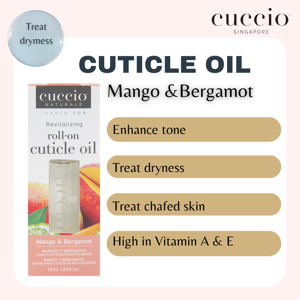 Cuccio Naturale Roll On Cuticle Oil 10ml
