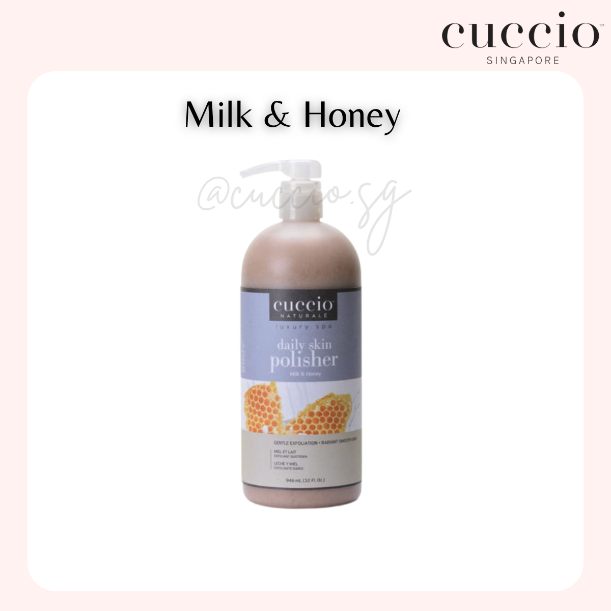 Cuccio Naturale Daily Skin Polisher 946ml