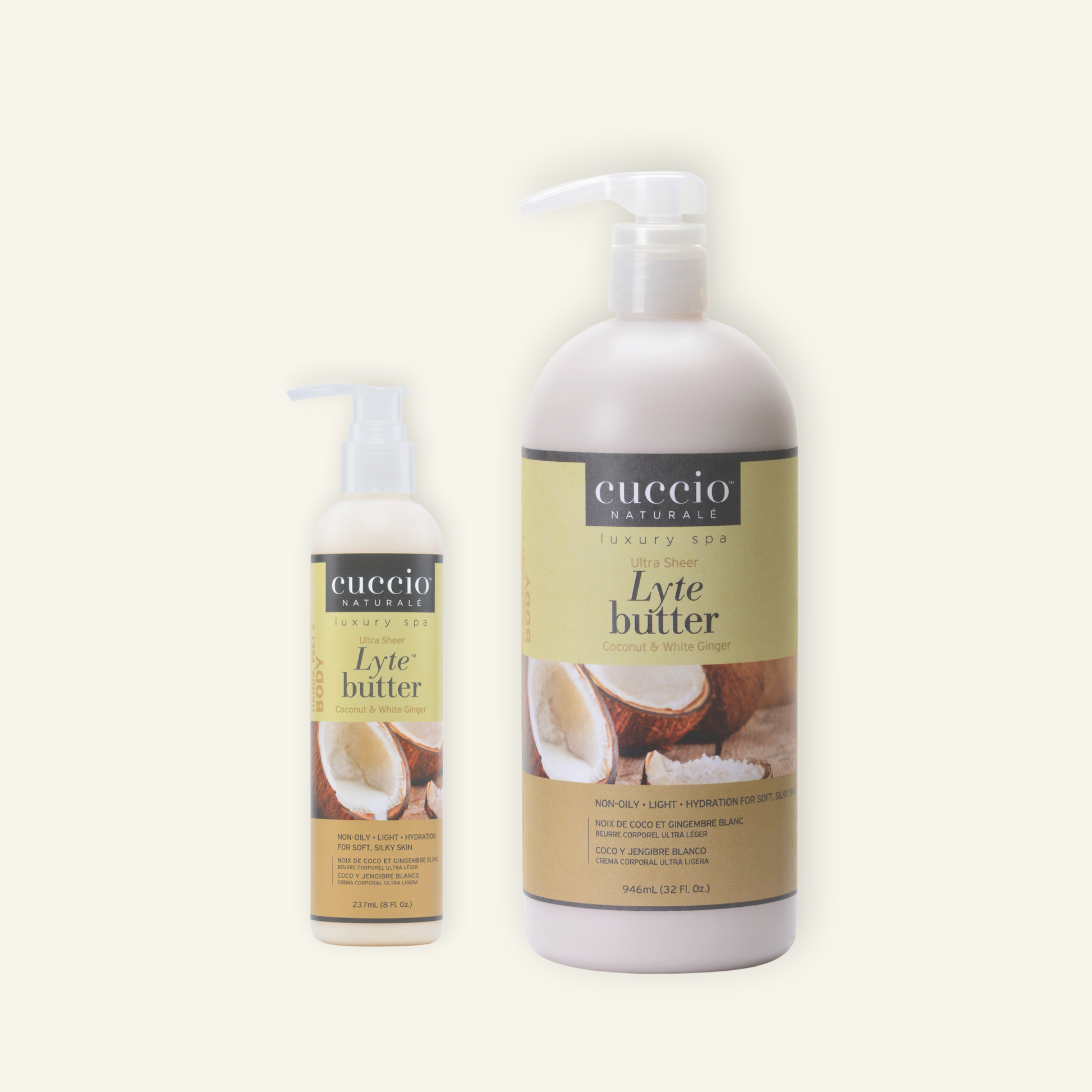Cuccio Butter Lyte Ultra Sheer Body Butter