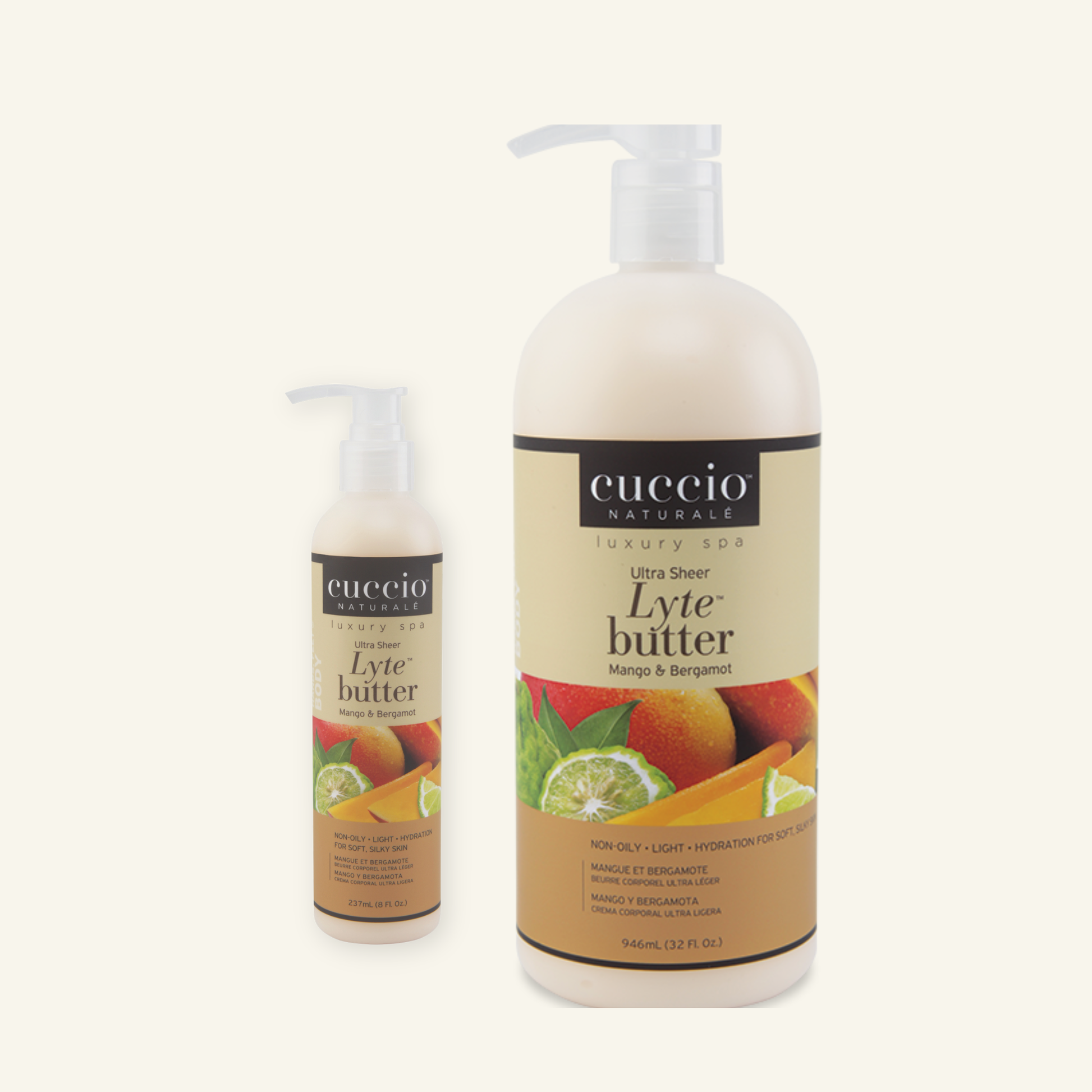 Cuccio Butter Lyte Ultra Sheer Body Butter