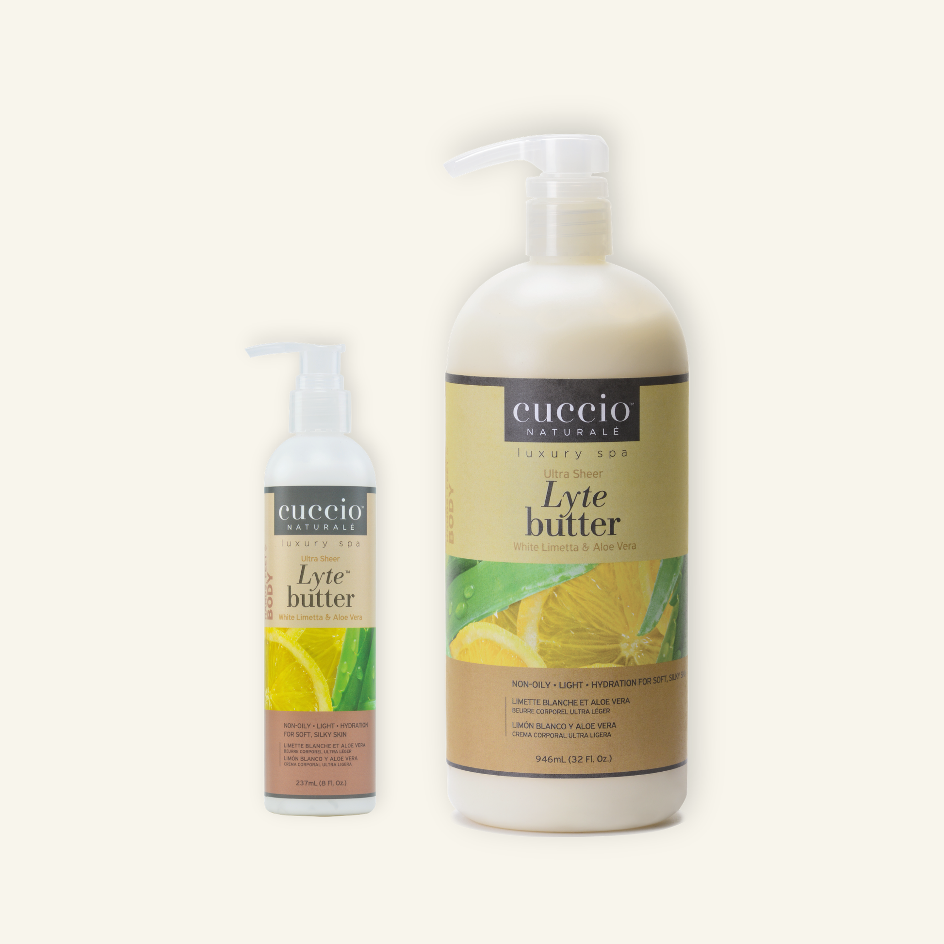 Cuccio Butter Lyte Ultra Sheer Body Butter