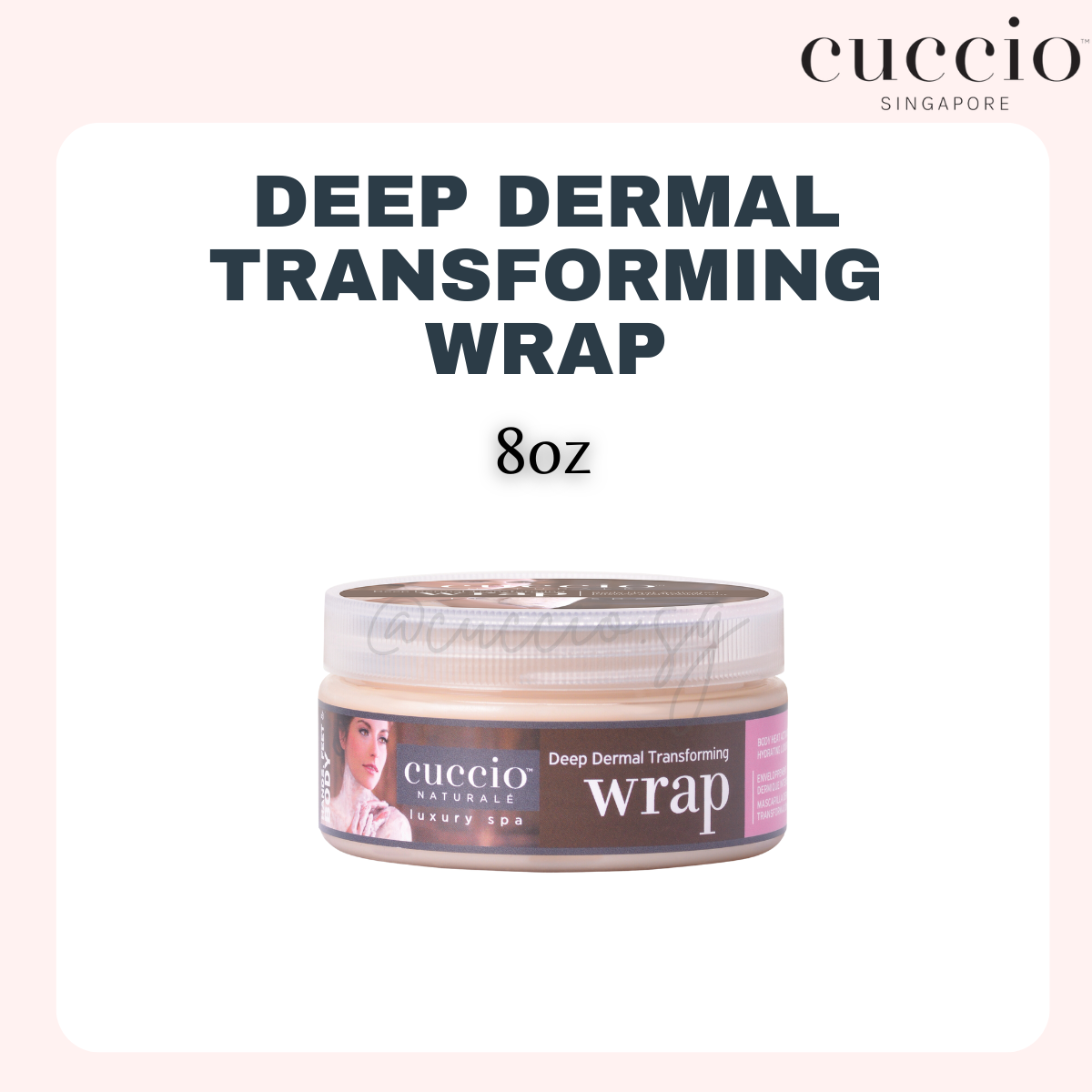 Cuccio Naturale Deep Dermal Transforming Wrap