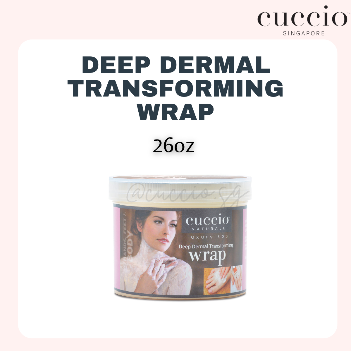 Cuccio Naturale Deep Dermal Transforming Wrap