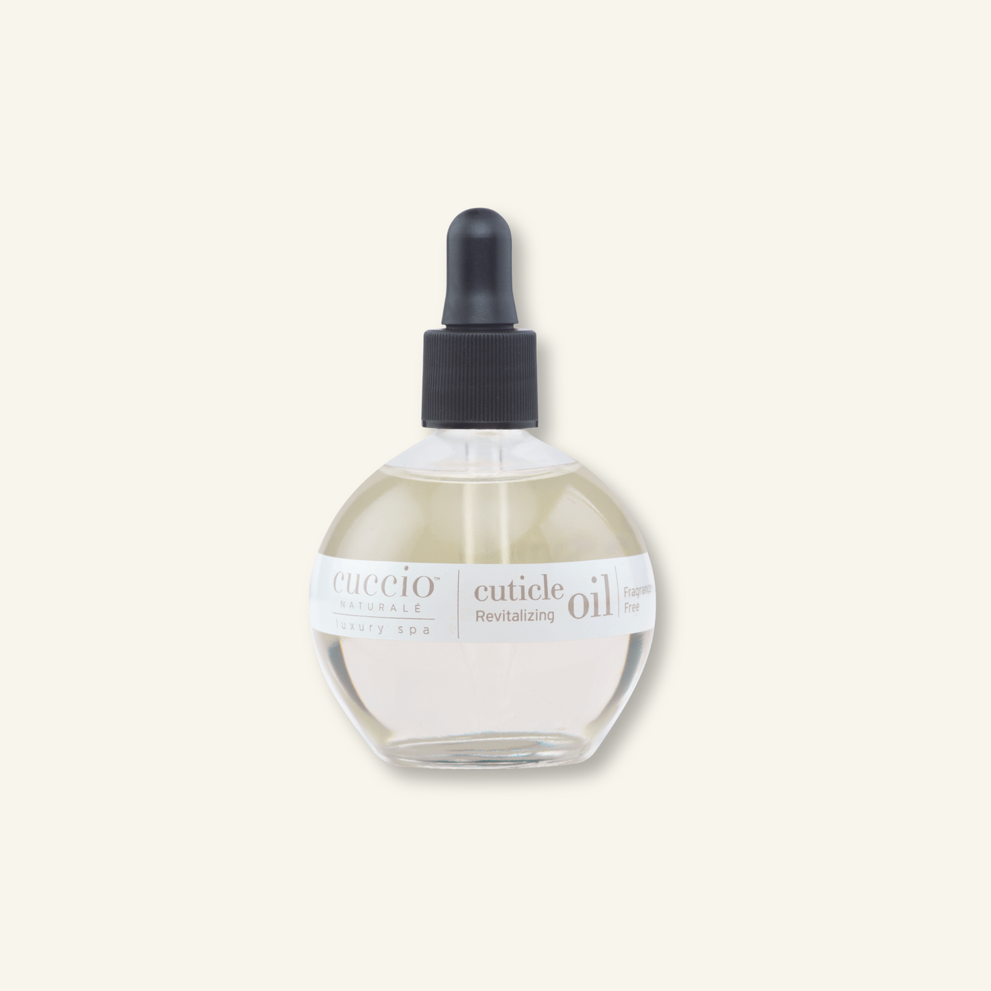 CUCCIO Cuticle Oil Fragrance Free 68ml nail and cuticle oil front product image