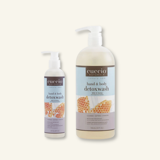 CUCCIO Hand & Body Detox Wash Milk & honey