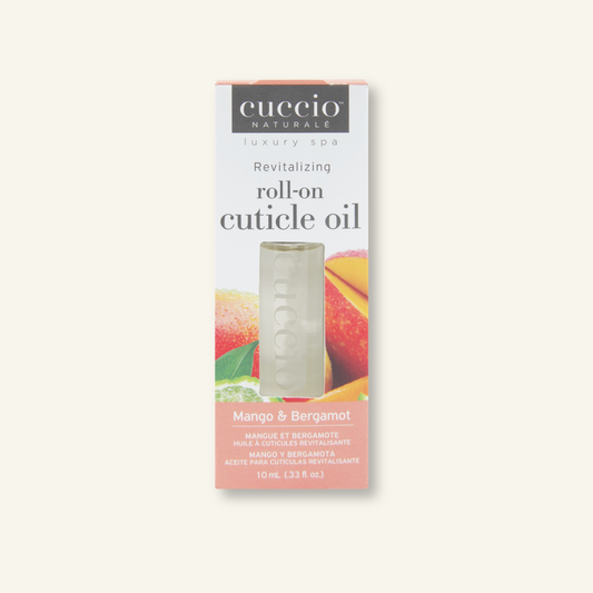 CUCCIO Roll-On Cuticle Oil Mango and Bergamot 10ml front product image